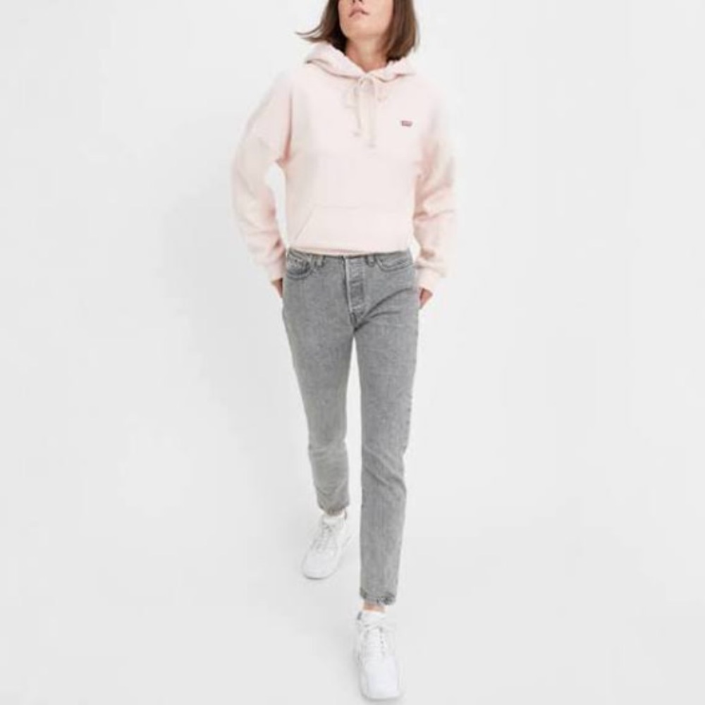 NWT Levis 501 Skinny Premium 28x28 Grey